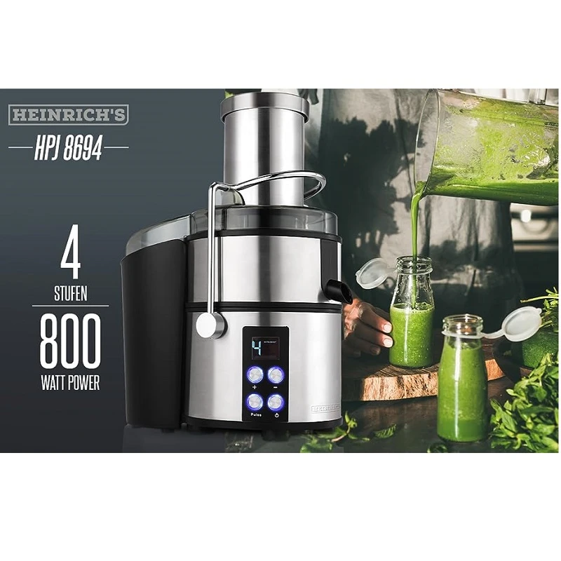 آبمیوه گیری هنریچ مدل HPJ8694 10 آبمیوه گیری هنریچ مدل HPJ8694