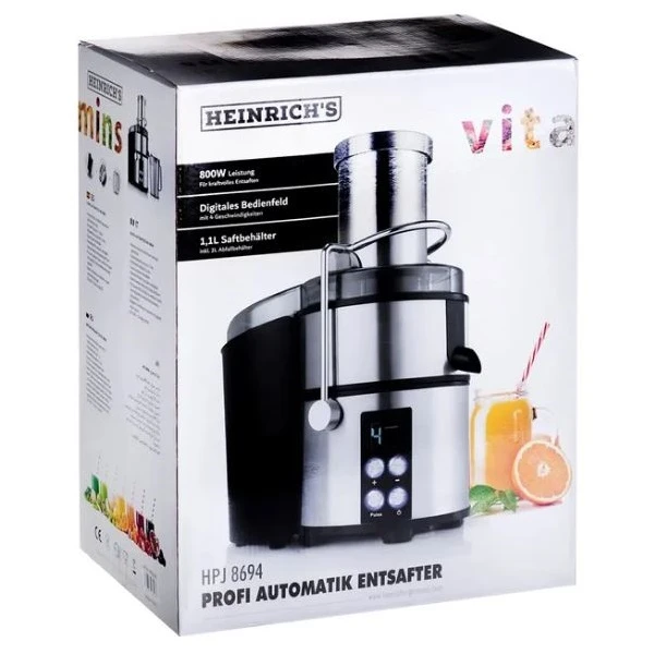 آبمیوه گیری هنریچ مدل HPJ8694 5 آبمیوه گیری هنریچ مدل HPJ8694