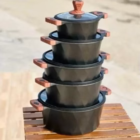 سرویس قابلمه گرانیتی 10 پارچه زیو مدل ZCS-8510