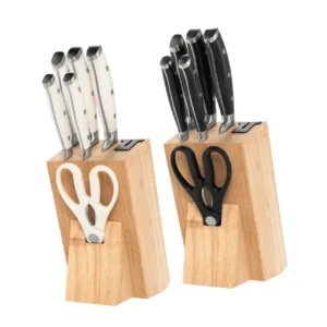 ست چاقو ٦تیکە پایە دار کرافتن